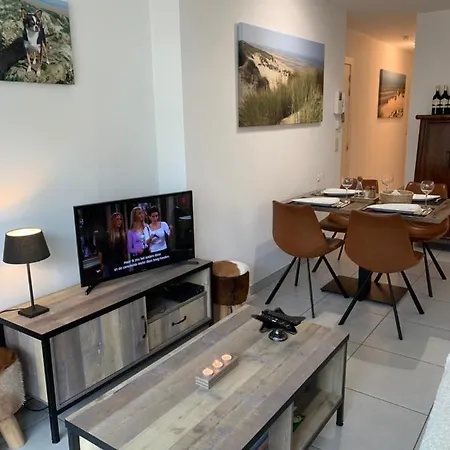 Strandwandeling 2 Slaapkamers Apartamento Koksijde